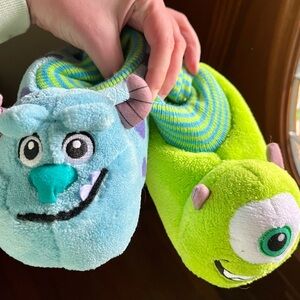 Toddler Monster Inc Slippers NWOT Size 9-10 Toddler